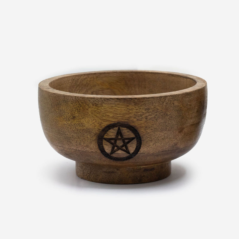 Small Ritual Bowl Incense Cone Holder 11x6.cm - (Asst Pentagon etc) product image