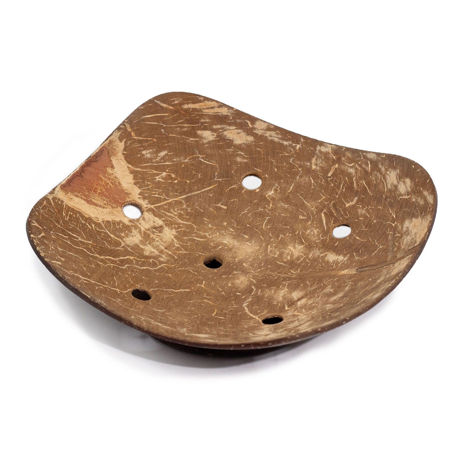 Natural Coconut Soap Dish - Square - 11cm product image