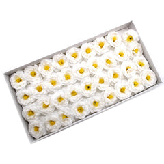 Craft Soap Flower - Camellia - White product image 2