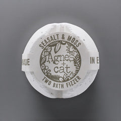 Agnes + Cat Bath Fizzer - Seasalt and Moss product image 2