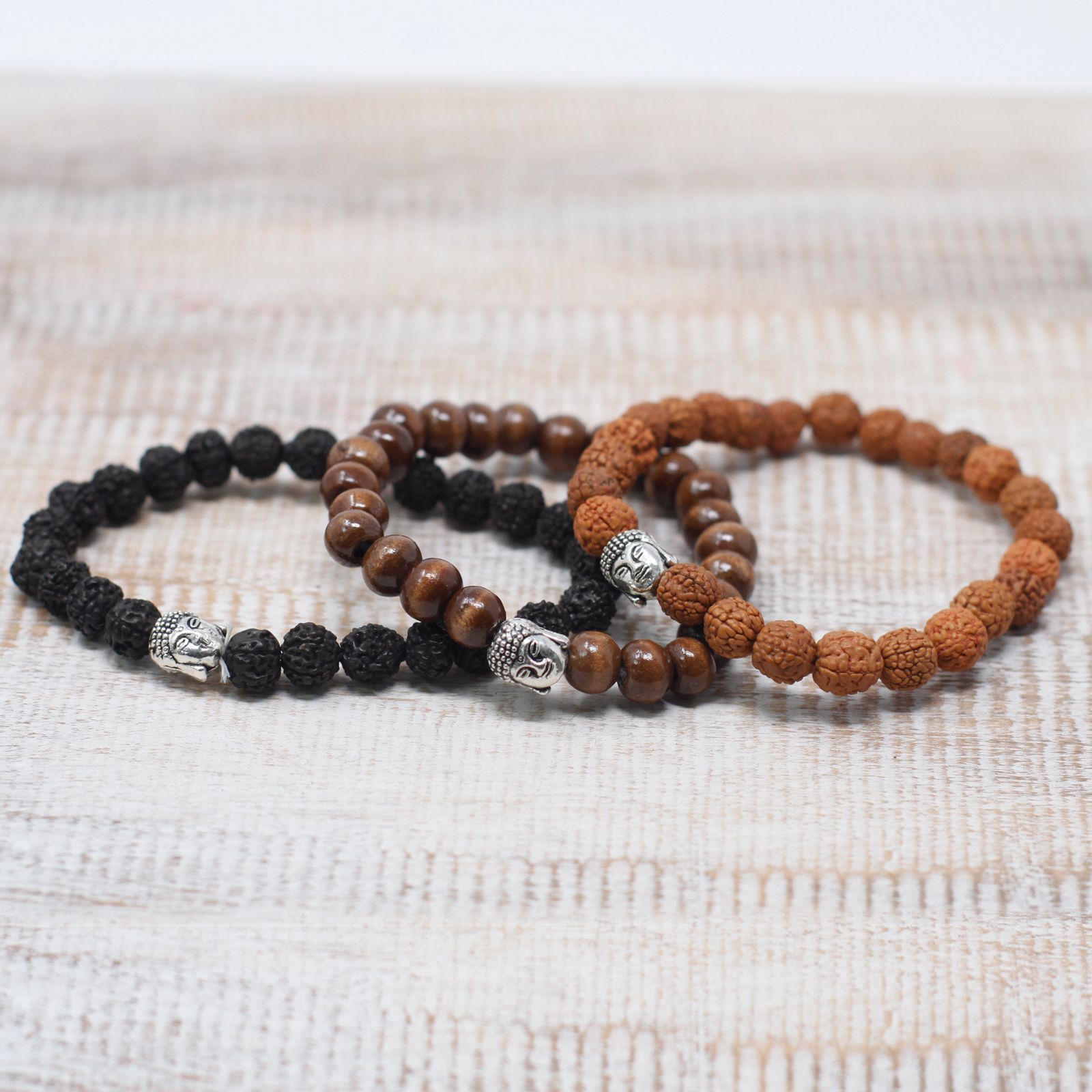 Darkwood Beads & Buddah Bangle product image