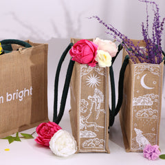Hop Hare Jute Big Bag - I am Brave product image 3