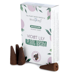 Plant Based Backflow Incense Cones - Violet Lilly product image 4