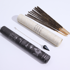 Ancient Witch Spell Incense - Success - Black Obsidian Pendulum product image 2
