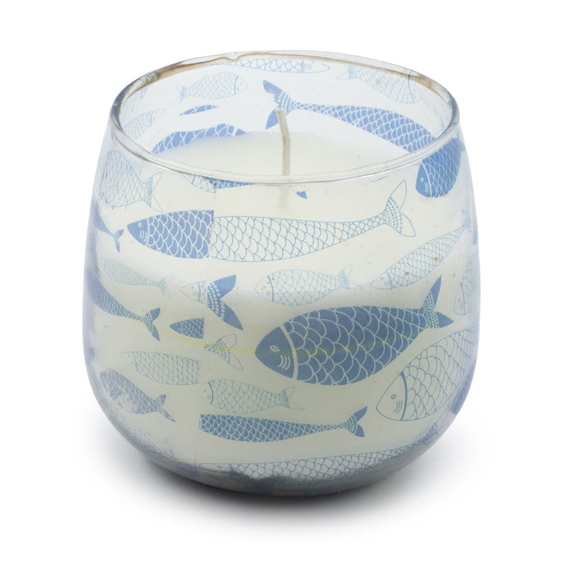 Medium Glass Jar Candles - Seabreeze