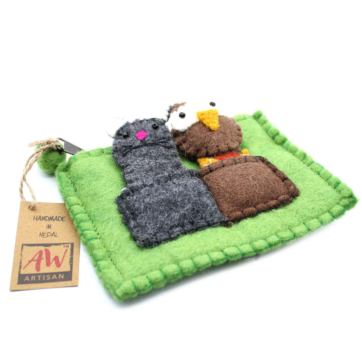Pouch with Finger Puppets - Owl & Pussycat product image 5