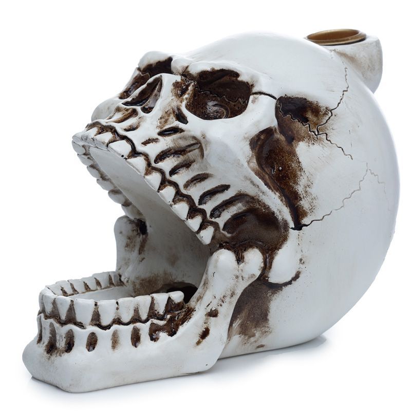 Skull with Open Mouth Backflow Incense Burner product image