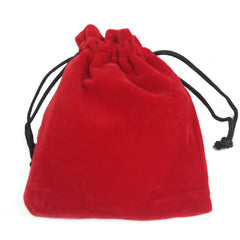 Quality Velvet Pouch - Red 10x12cm product image 3