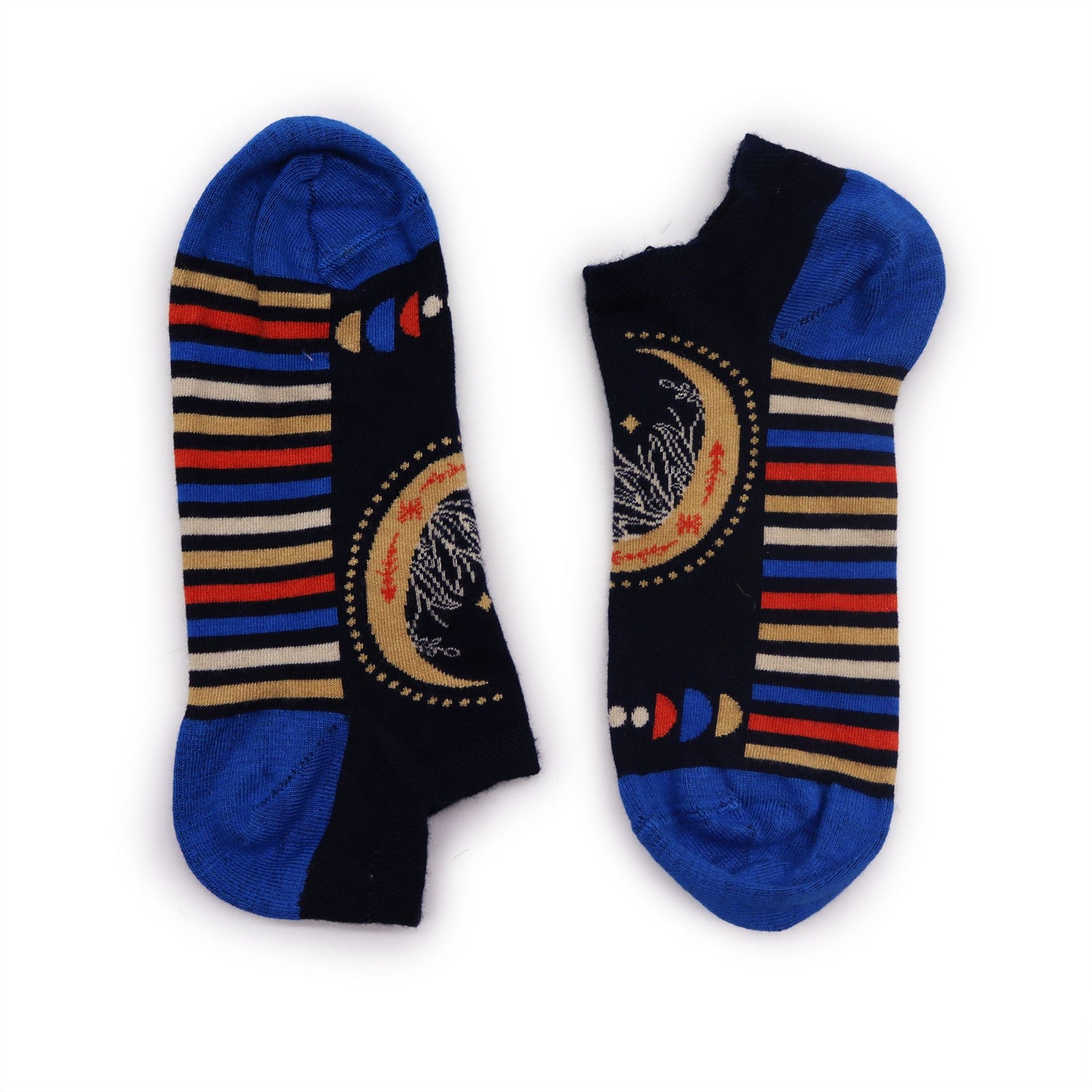 S/M Hop Hare Bamboo Socks Low (3.5-6.5) - Lunar Phases product image