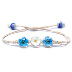 Pressed Flowers - Tri-Flower Braclet product image 3