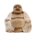 Happy Buddha - Whitewash 30cm product image