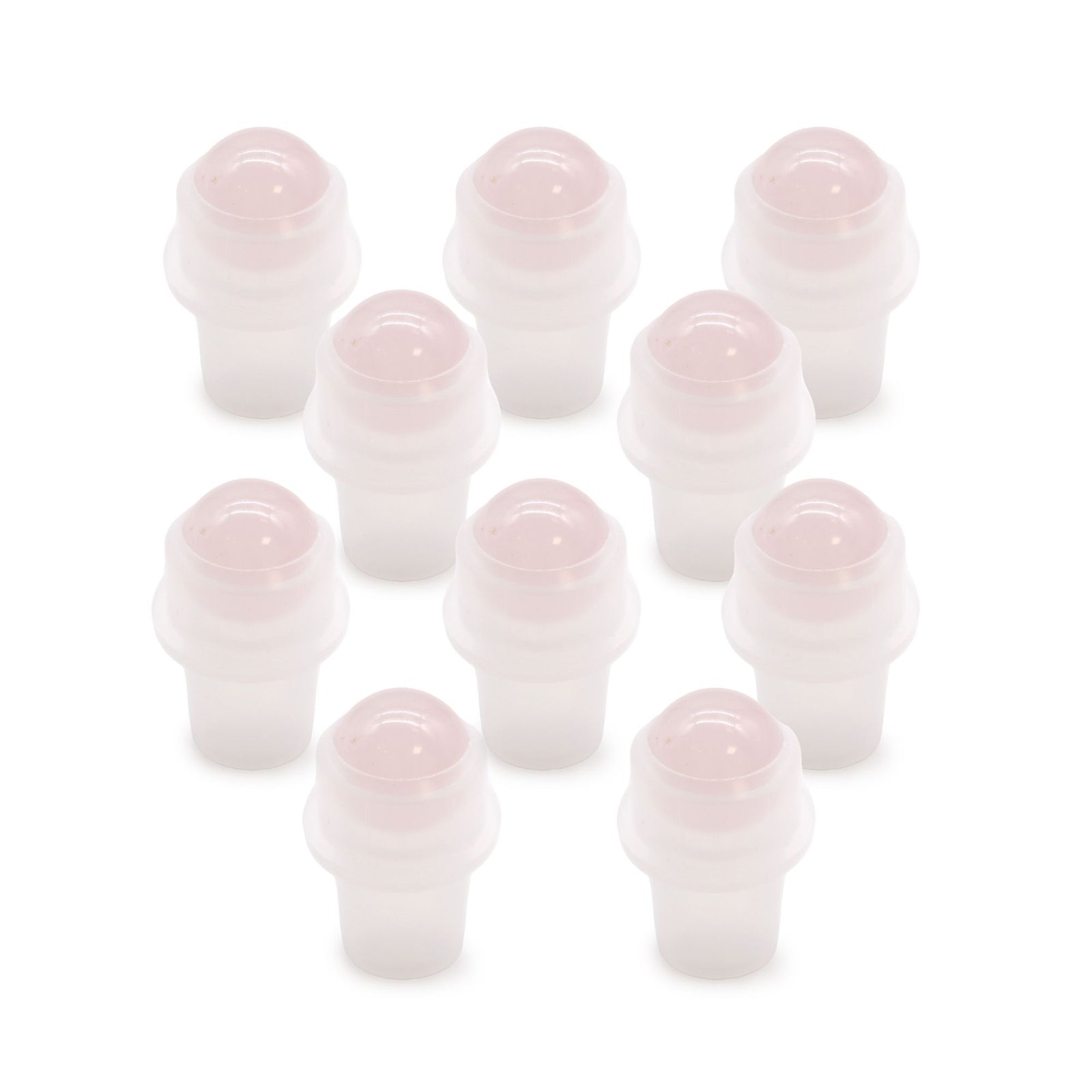 Gemstone Roller Tip for 5ml Bottle - Rose Quartz product image