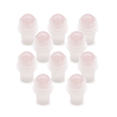 Gemstone Roller Tip for 5ml Bottle - Rose Quartz product image