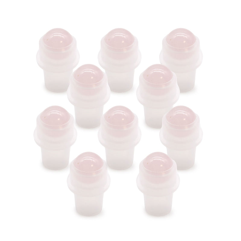Gemstone Roller Tip for 5ml Bottle - Rose Quartz product image