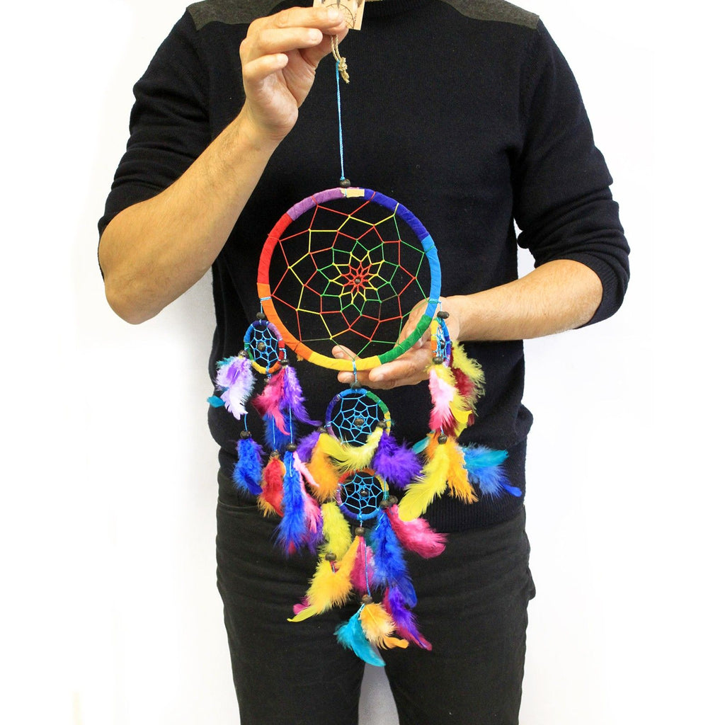 Bali Dreamcatchers - Large Round - Rainbow product image 2