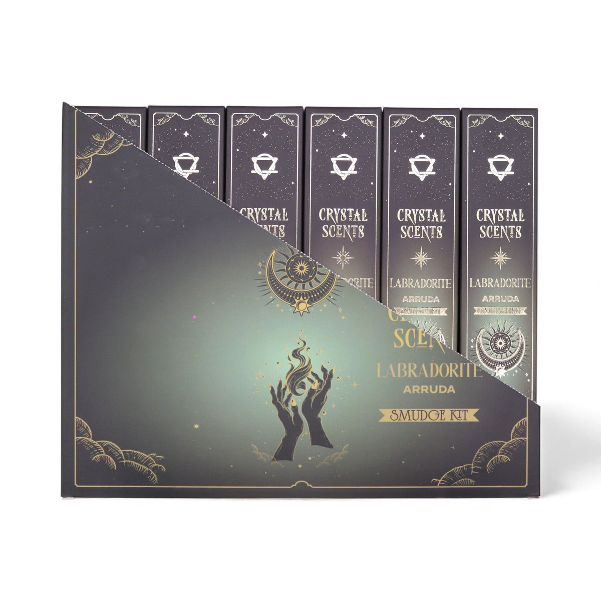Labradorite Crystal Scents Smudge Incense - Arruda product image 4