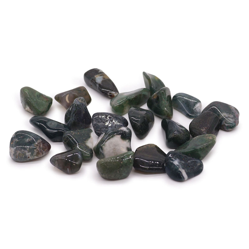 L Tumble Stones - Green Moss product image