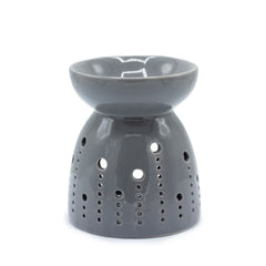 Classic Oil Burner - Bubbles Cutout - Grey product image 2