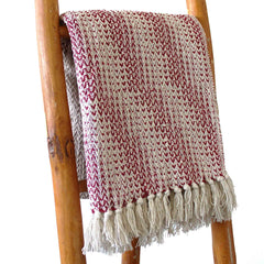 Boho Comfort Throws - Ruby Two Tone product image
