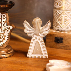 Mango Wood Angel - Whitewash product image 6