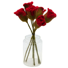Felt Flowers - Red Roses product image 3