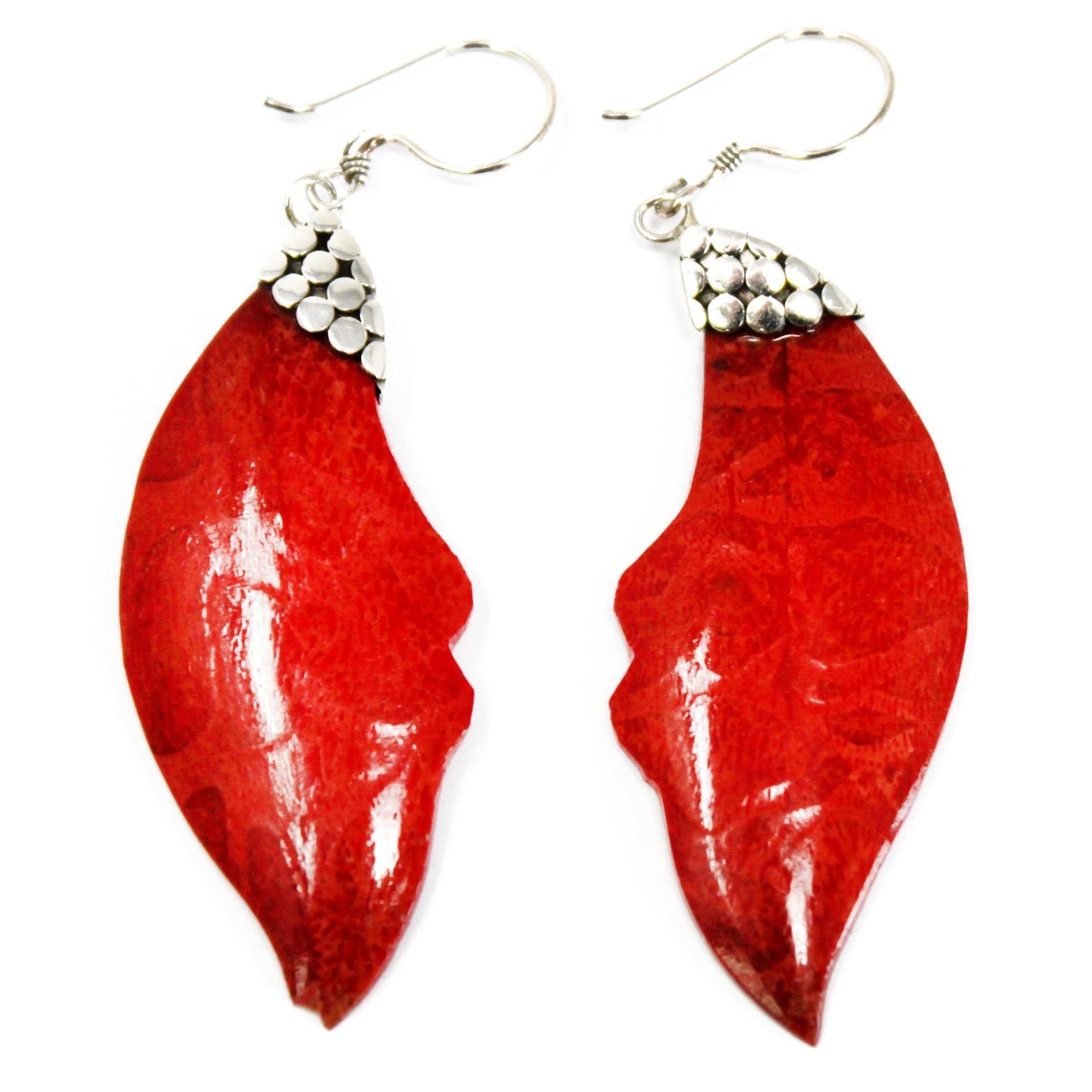 925 Silver Earrings - Leaf Drop product image