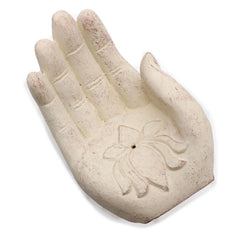 Hand Incense Burner - Lotus (white) product image