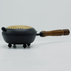 Large Iron Censer Incense Burner - Gold detail product image 3