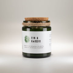 Greenman Woodwick Soy Candle - Fig & Cassis product image 2