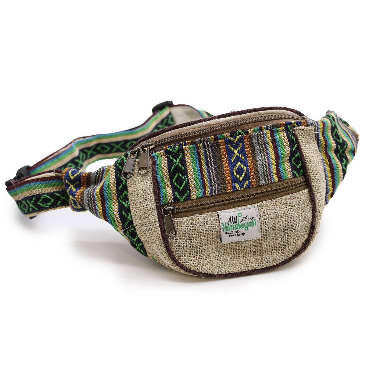 Bum Bag - Hemp & Cotton (assorted) - product image 3