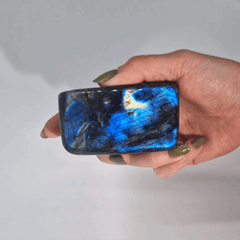 Madagascar Labradorite Medium Stone (approx 250-300gms 80-100mm) product image 2