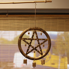 Indian Chimes - Pentagon with Cow Bells - 25x49cm product image 5