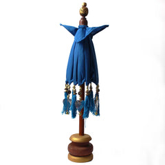Bali Home Decor Parasol - Cotton - Turquoise- 40cm product image 8