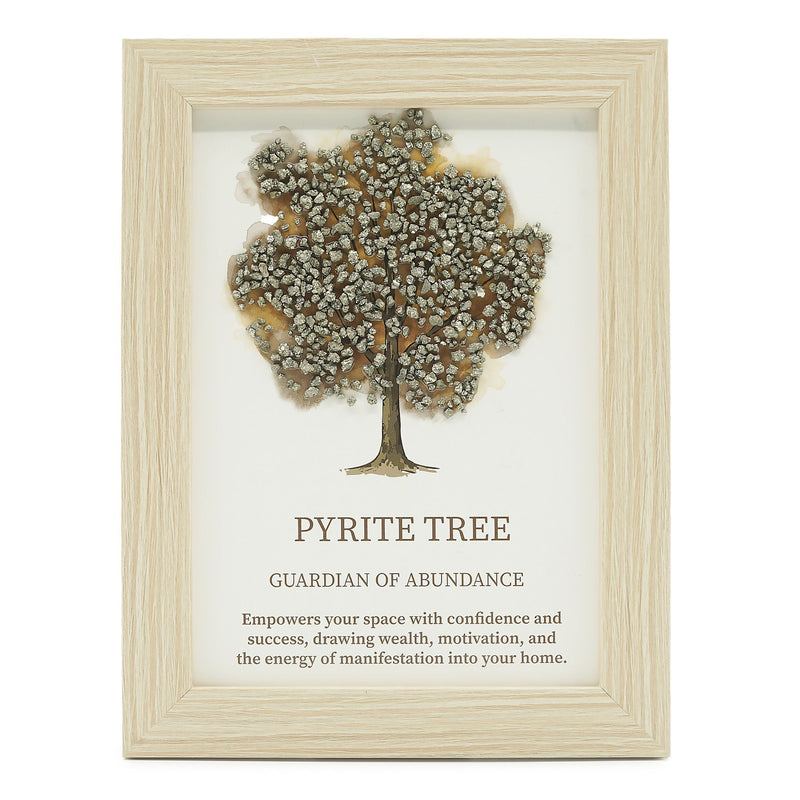 Gemstone Picture - Tree of Life - Pyrite (20x14.7x1cm) product image