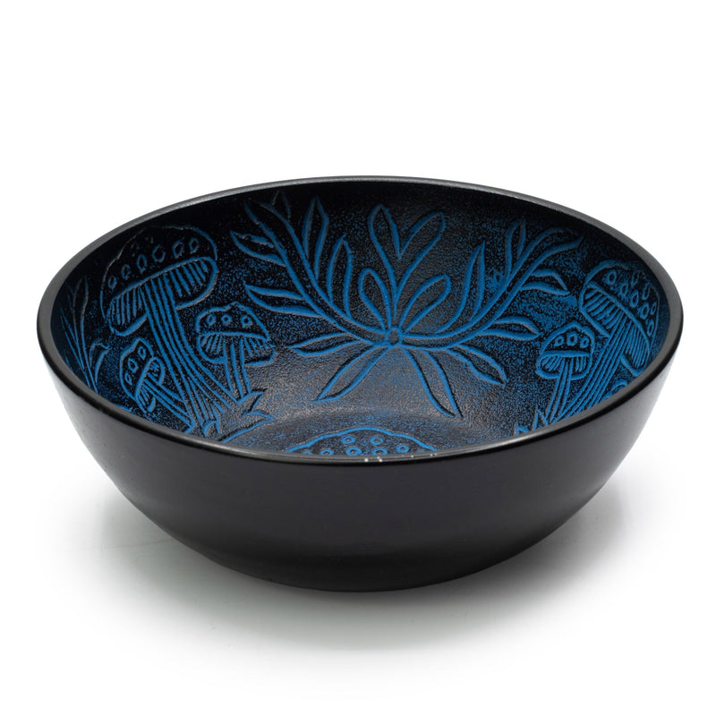 Aluminum Singing Bowl - Magic Mushroom - Blue (20cm) product image