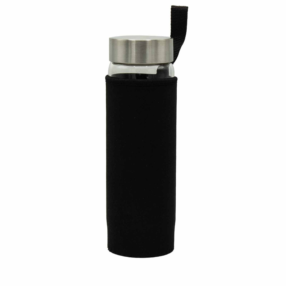 Crystal Infused Glass Water Bottle - Invigorating Red Jasper - Chips - product image 3