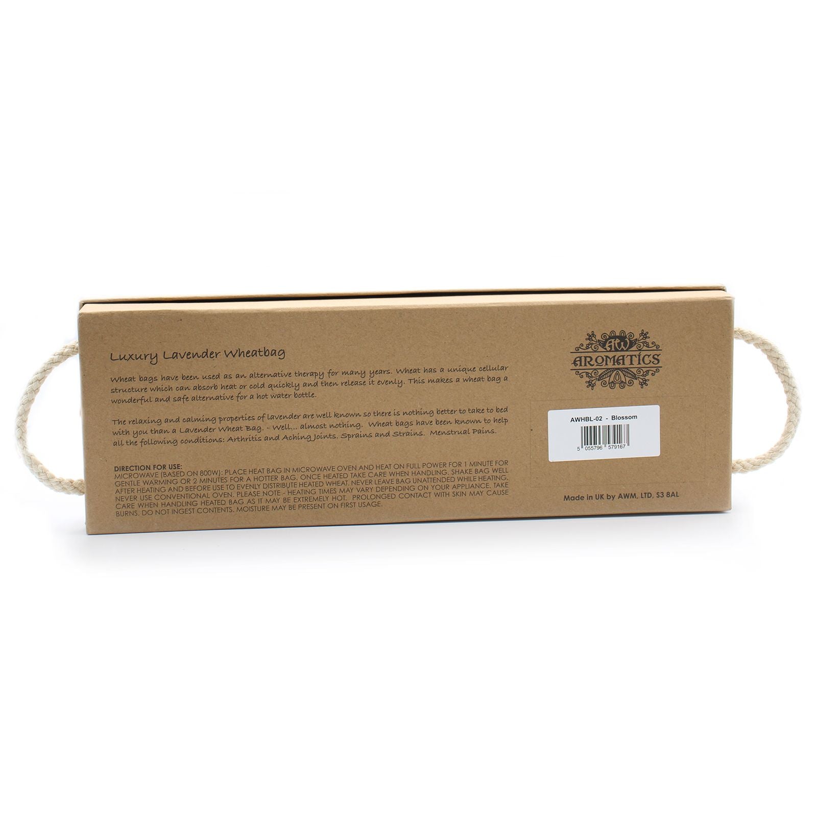 Luxury Lavender Wheat Bag in Gift Box - Blossom product image