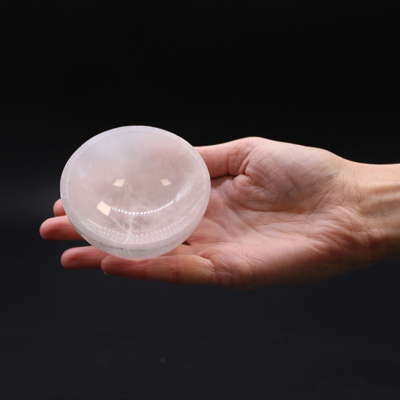 Selenite Round Bowl - 8cm product image