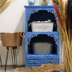 Albasia Bathroom Cabinet - Bluewash product image 2