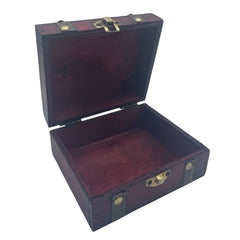 Square Tea Chest - Tan product image 2