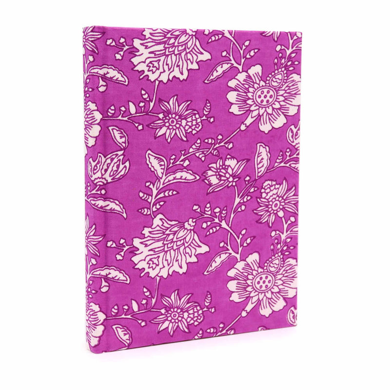 Cotton Bound Notebooks 20x15cm - 96 pages -Antique Fuchia product image