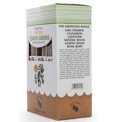 Golden Lemon Grass Smudging Resin Sticks - 30g product image 4
