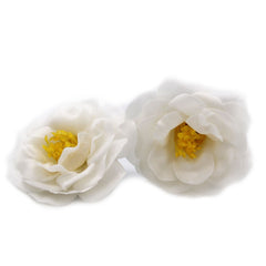 Craft Soap Flower - Camellia - White product image