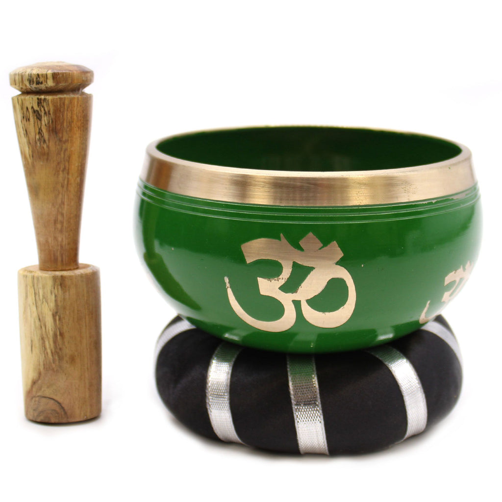 Tree of Life Singing Bowl Set- Green 10.7cm product image 5