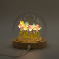 Floral Glow Garden Dome - 20 Multi Tulips - LED USB product image 6