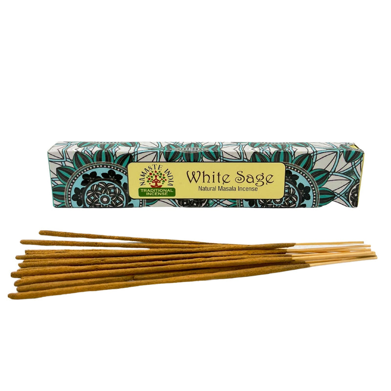 Namaste Mandala Masala Incense - White Sage product image