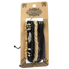 Mens Bracelet Sets - Metal & Leather (asst) product image 4