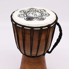 Chakra Wide Top Djembe Drum - 17cm product image 4