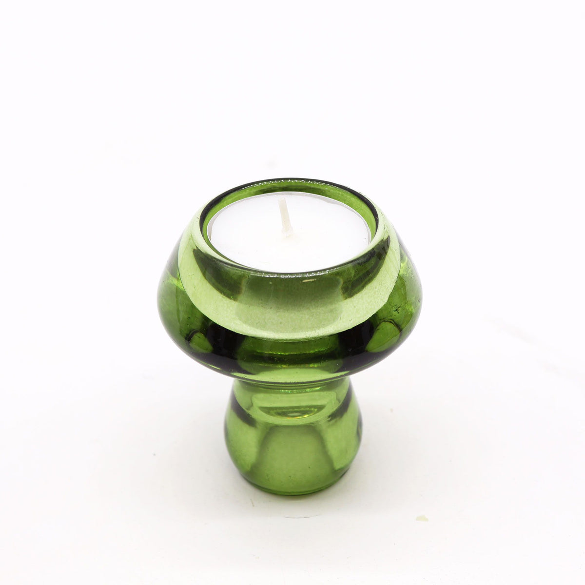 Mushroom Flip Dinner Candle / Tealight Holder - Garden Jade product image 2