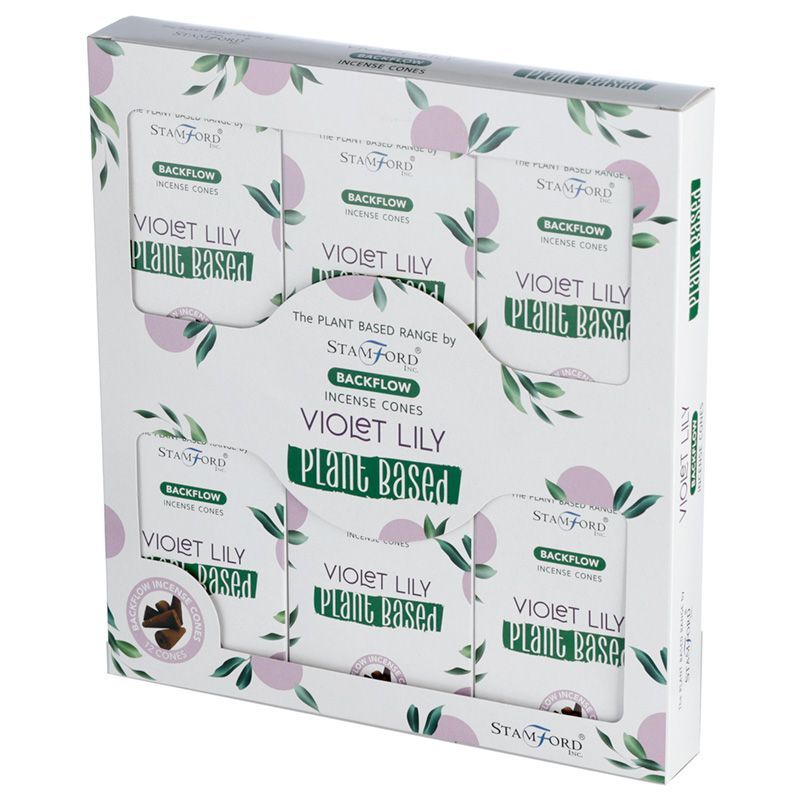 Plant Based Backflow Incense Cones - Violet Lilly product image 2